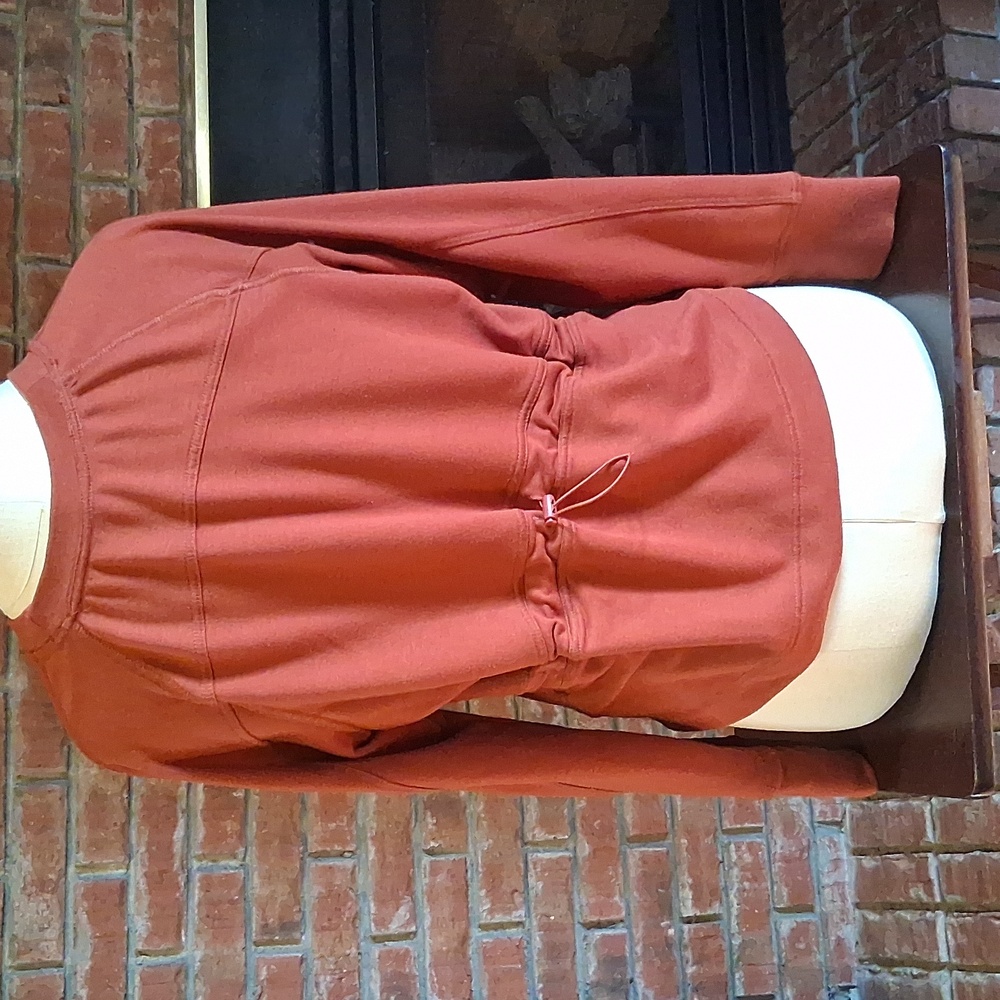 Apana Women's Brick Red Sweatshirt - Picture 2 of 6